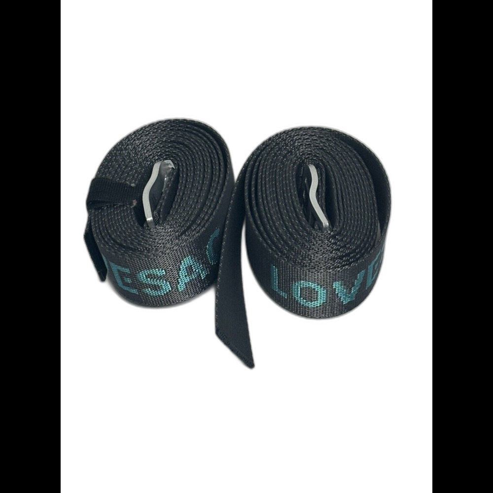 Lovesac Sactional Storage Straps with Aluminum Heavy Duty Clips - 2 pack